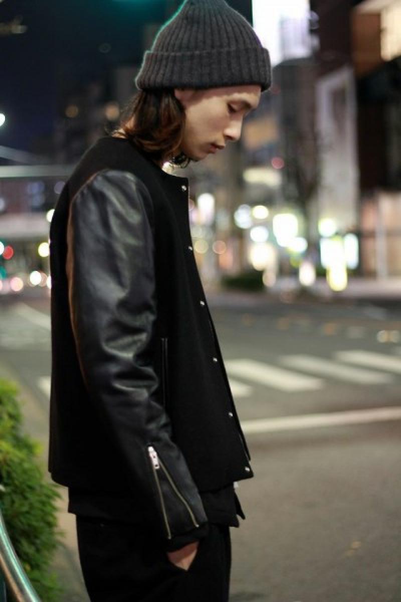M饹ȤˤʤޤNO COLLAR STADIUM JACKET (20% OFF)