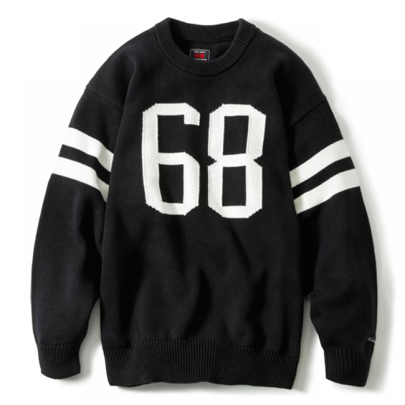 68&BROTHERSVICTIM Cotton Sweater "68" [No. 4302]٤ޤ