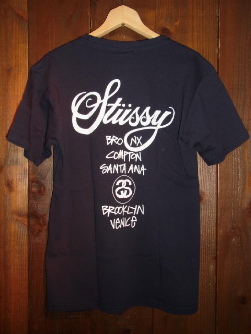 STUSSY 2015 SPRING  WORLD TOUR TEE ٤ޤ!!