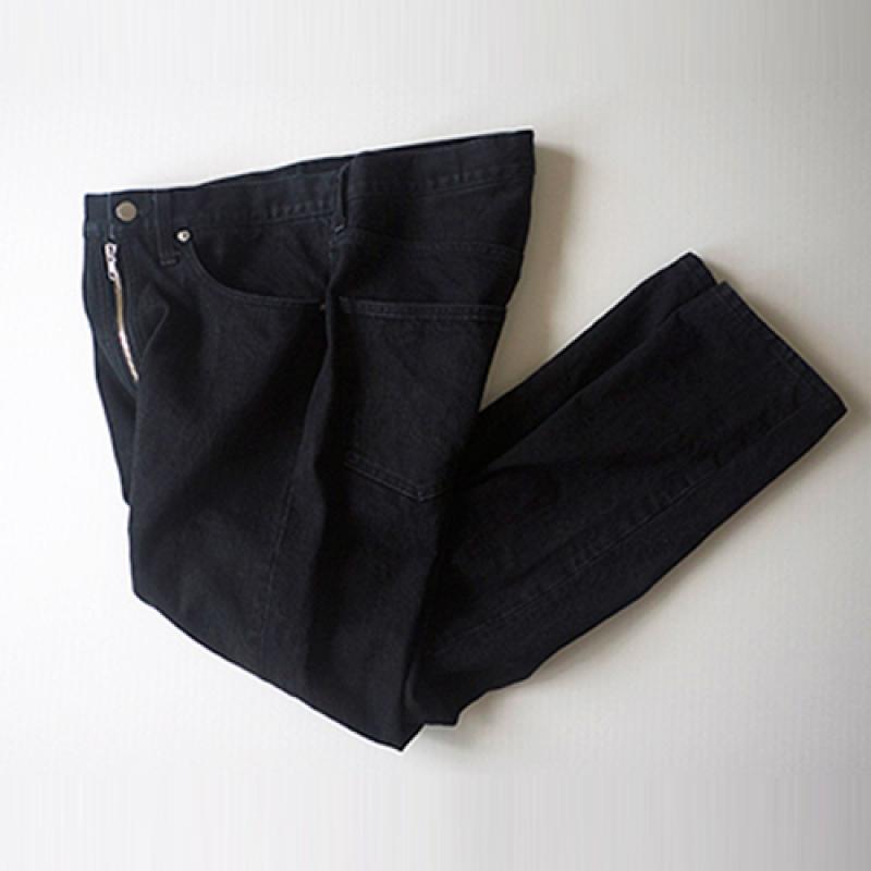 FUTURE PRIMITIVE FRONT ZIP 5 POCKET PANTS (BLACK) !