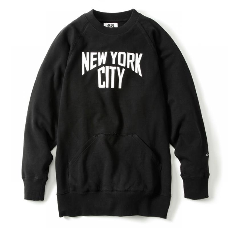68&BROTHERSVICTIM Crew Sweat "NYC" [No. 4306]٤ޤ