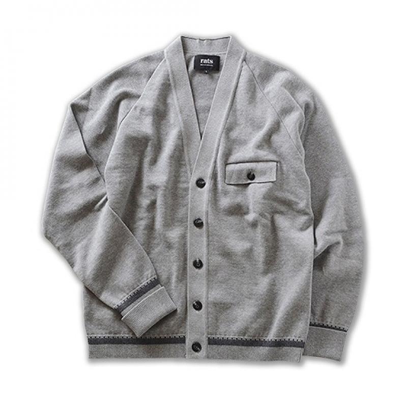 RATS å NEW DELIVERY!!! / LINE KNIT CARDIGAN!!!