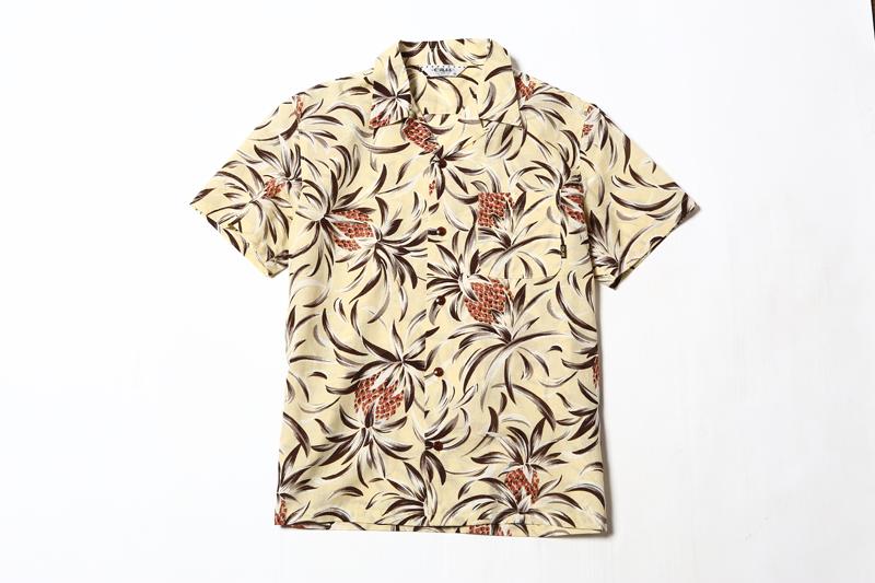 CALEE 2015 SPRING S/S COTTON ALOHA SHIRT  ٤ޤ!!