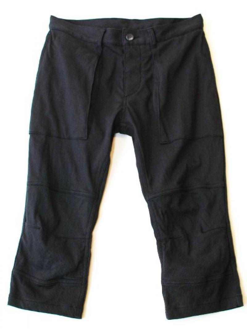 OURET(å):LINEN STRETCH PIQUE CROPPED MOTOCROSS PANTS[OR151-0661] 