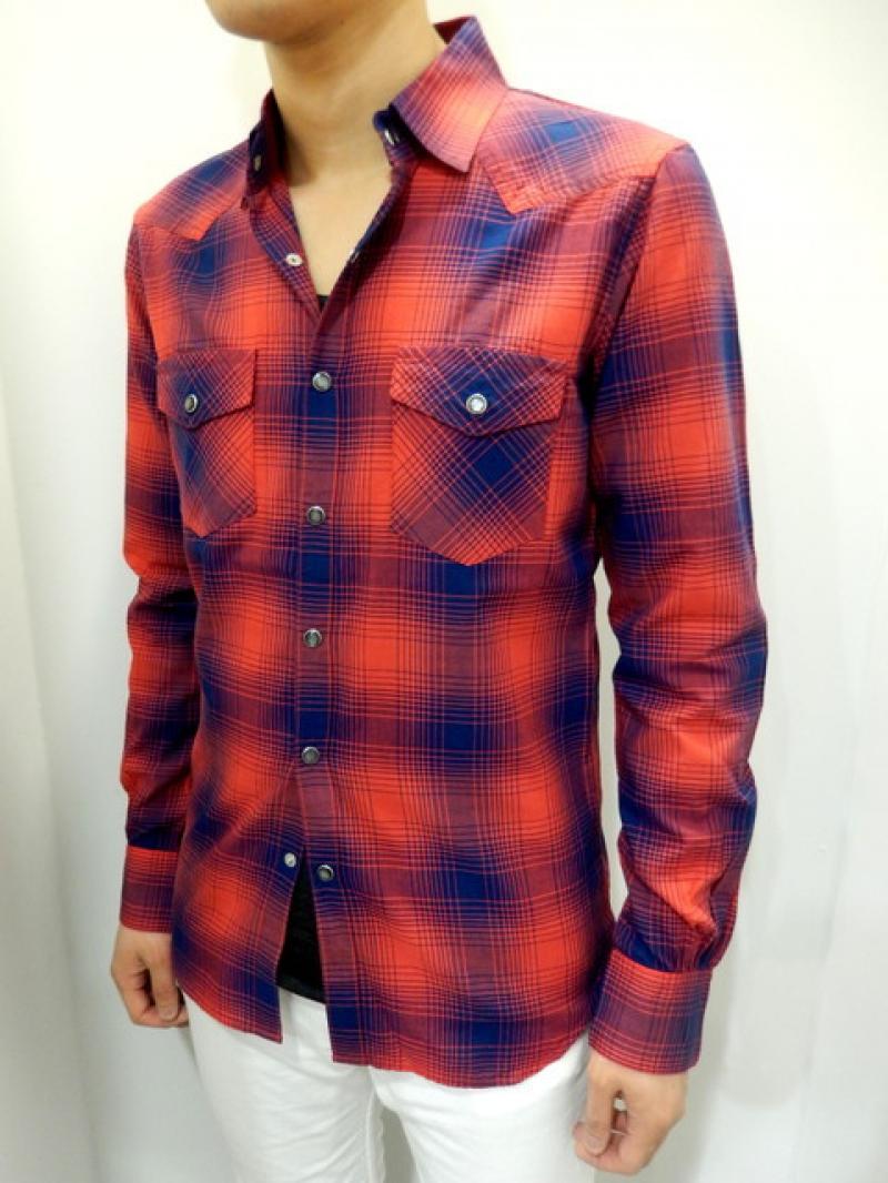 DELAY by Win&Sons:JW CHECK Shirt[DW22-SH-006] 