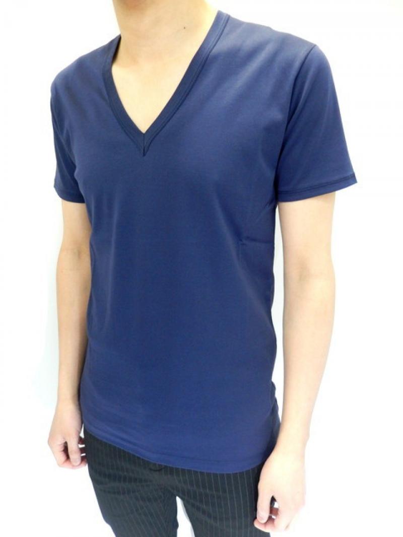 GalaabenD(饢٥):60/1Х륱åȥࡼ V neck87618732 /NAVY