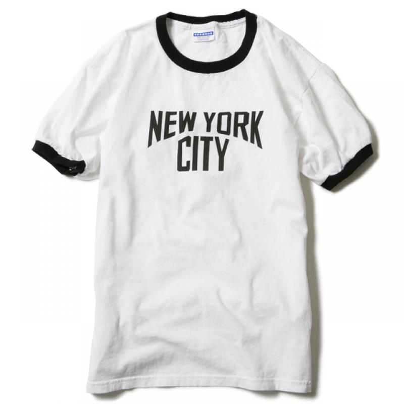 5.4oz Ringer Tee"NYC" [No. 4415]٤ޤ 