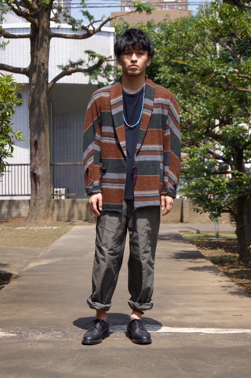 kolor - Tweed Border Cardigan!!