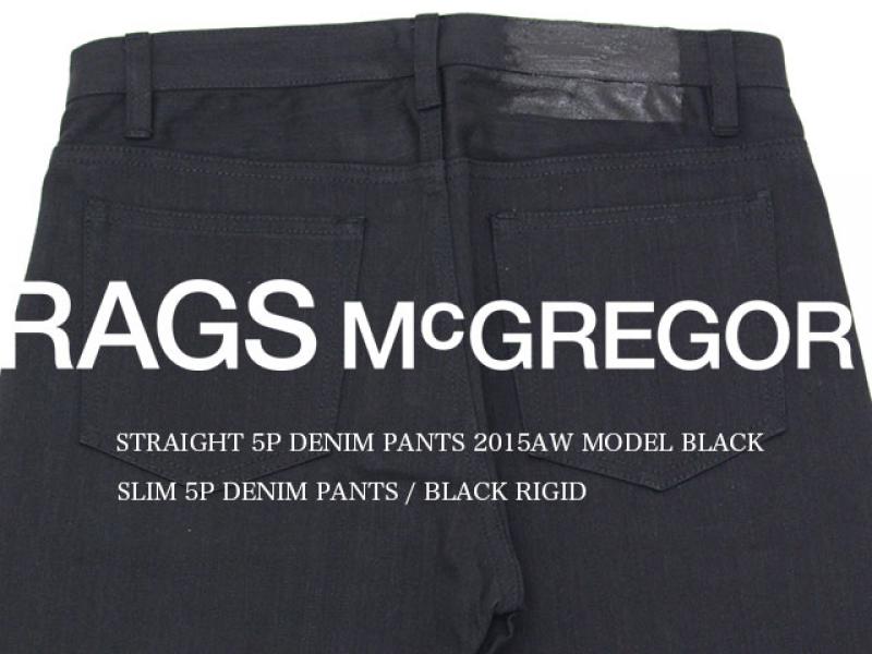 Rags McGREGOR 2015AW COLLECTION