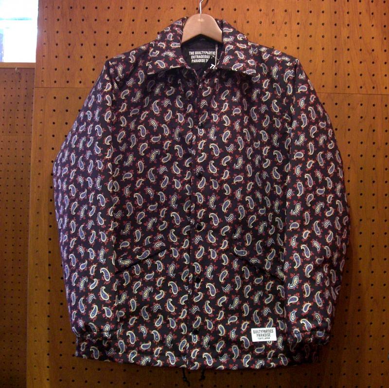 WACKOMARIA PAISLEY COACH JACKET 拾ޥꥢڥ꡼㥱å 2015FW !