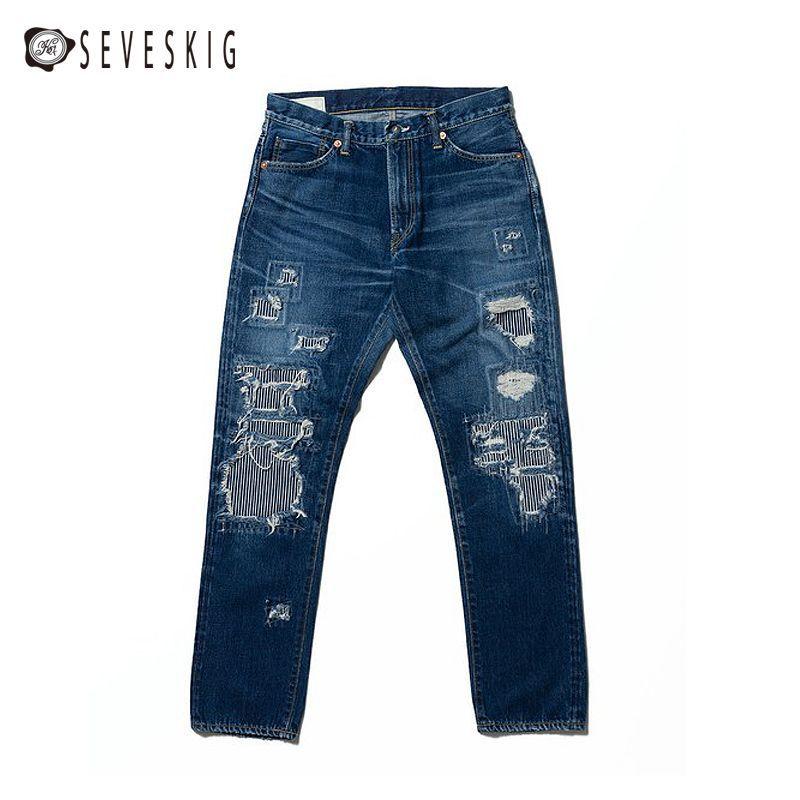 SEVESKIG | Hard Crush Denim Model /GORO