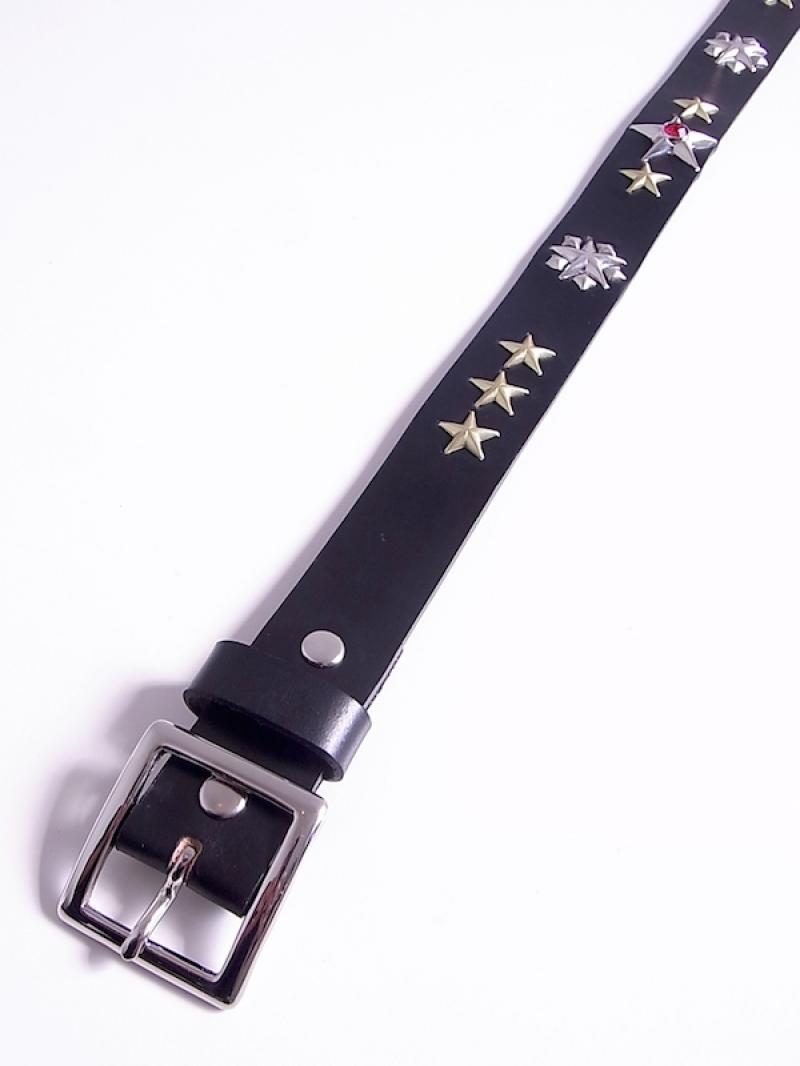 WACKOMARIA / WOLFS HEAD STUDS BELT