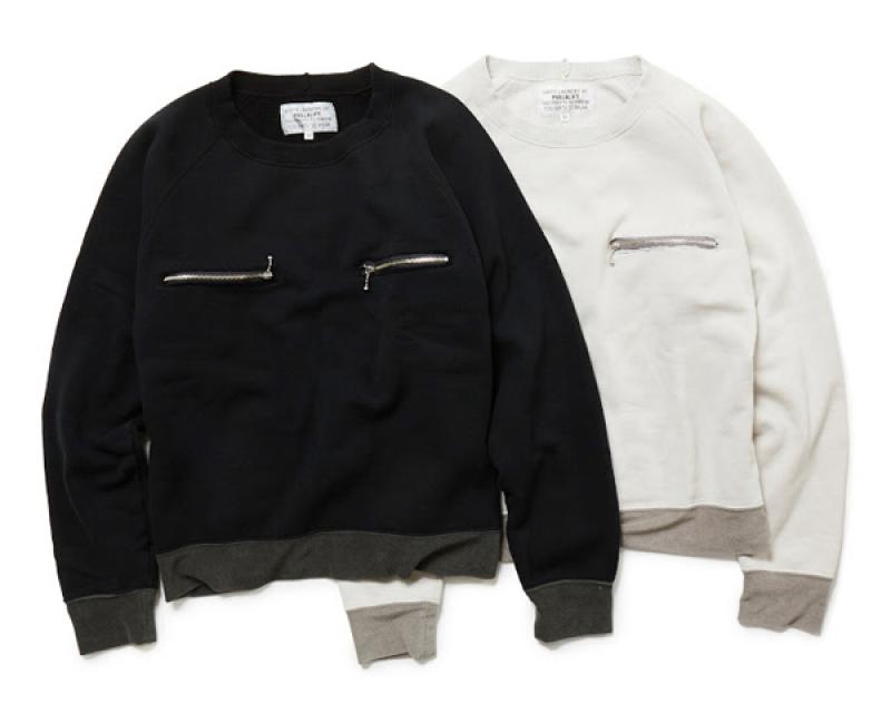 PEEL&LIFT   ZIP pocket sweat jumper åץݥåȥå !