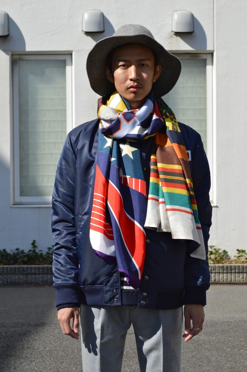 uniform experiment - NYLON TWILL STADIUM BLOUSON!!
