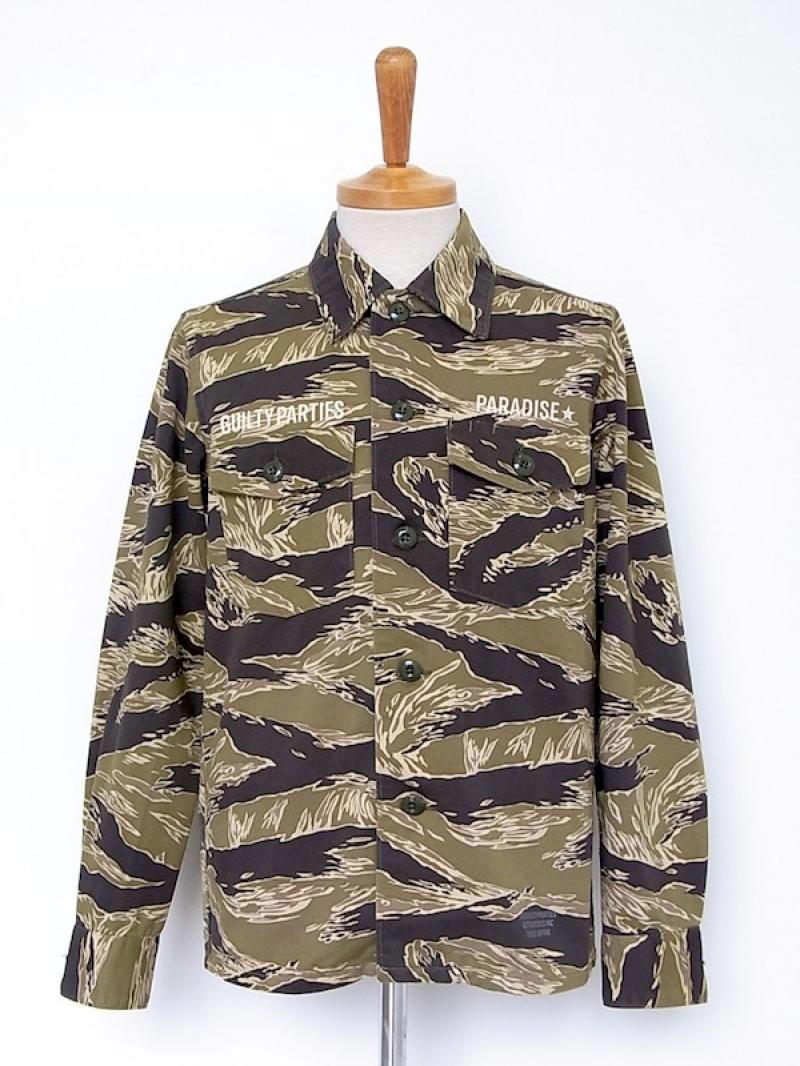 WACKOMARIA / TIGER CAMO AMRY SHIRT