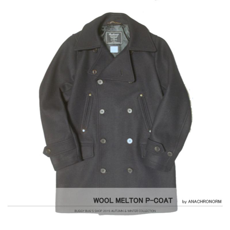 ANACHRONORM | ٤ι⤤PȡAnachronorm/ʥΡࡡWOOL MELTON P-Coat٤ޤ