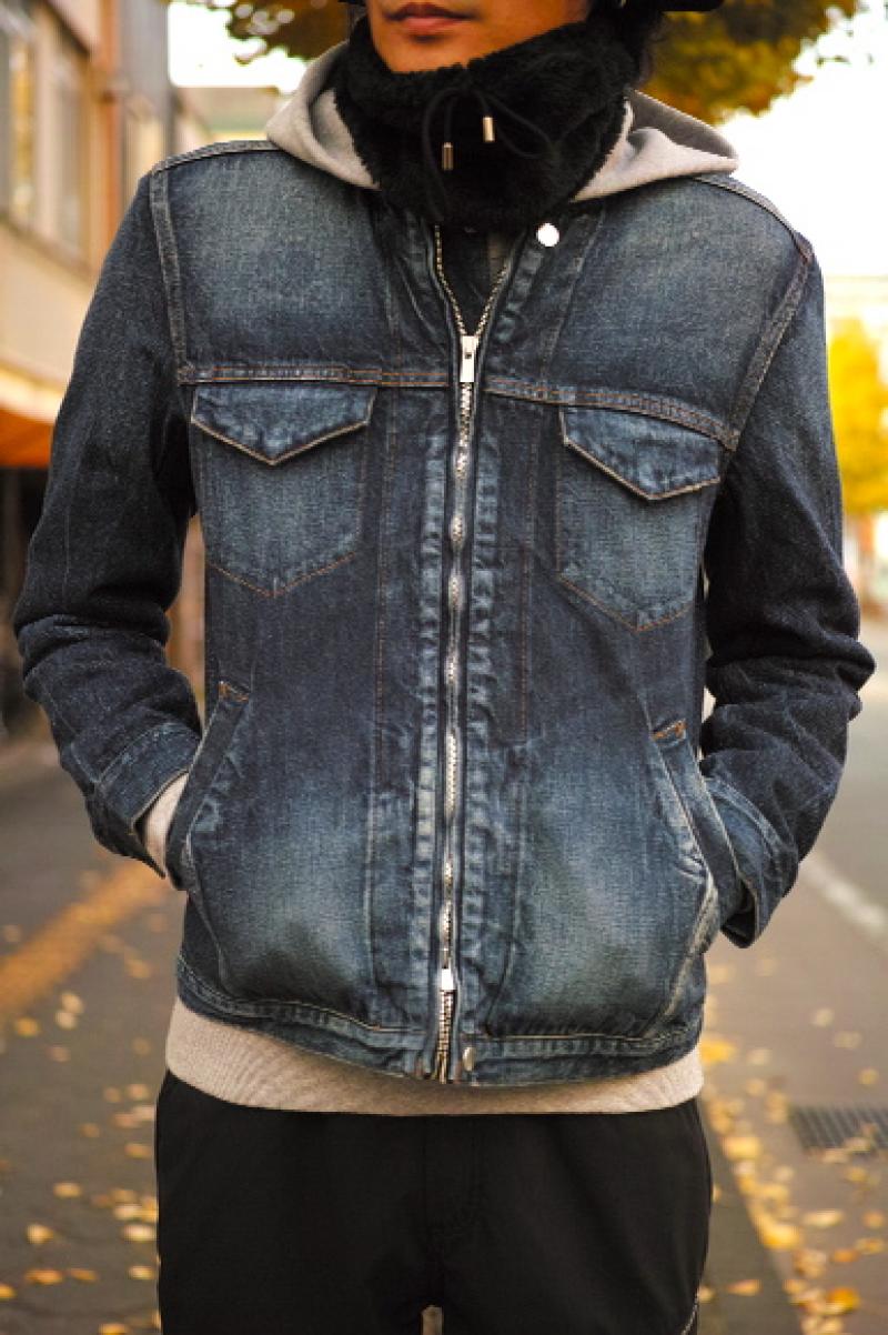 nonnative NN-J2807 TRACKER BLOUSON COTTON 12oz SELVEDGE DENIM VW