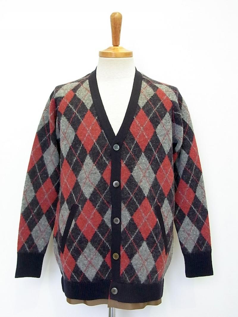 SALE!! John UNDERCOVER / ARGYLE CARDIGAN