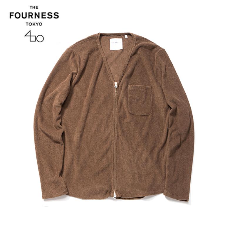 THE FOURNESS Pile Zip Cardigan