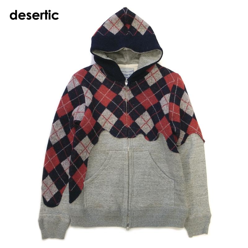 desertic Liquid Vintage Knit Parka