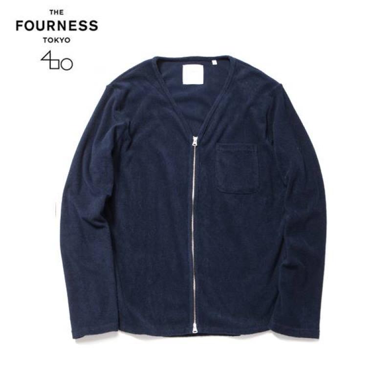 THE FOURNESS Pile Zip Cardigan