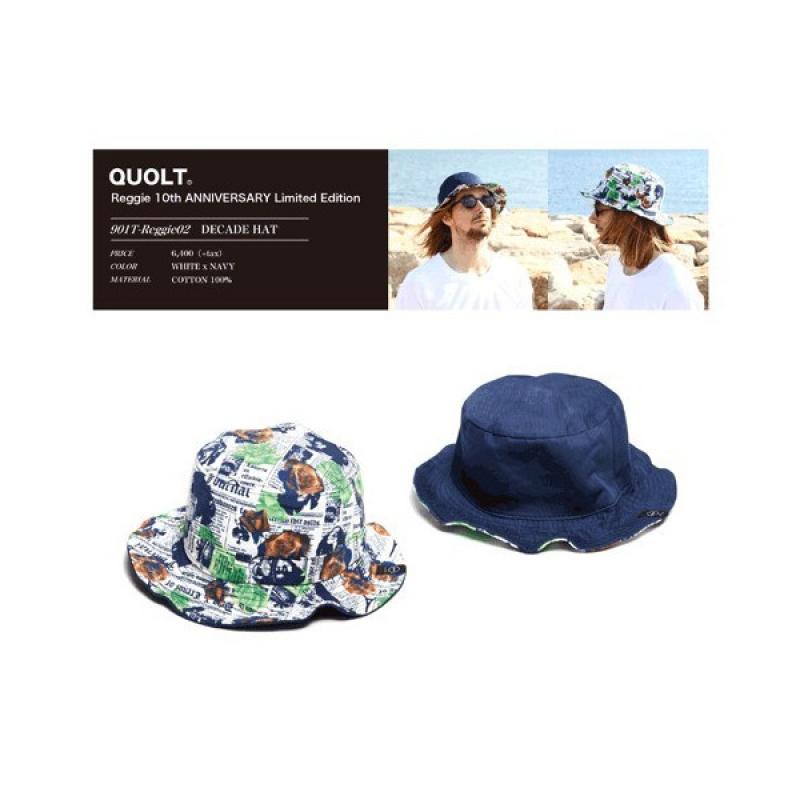 quoltReggieReggie 10th ANNIVERSARY Limited Edition REVERSIBLE HATUP