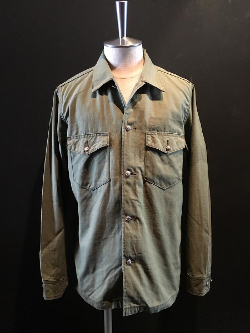 MR.OLIVE(ߥ꡼)BALL BIO WASH ARMY SHIRT