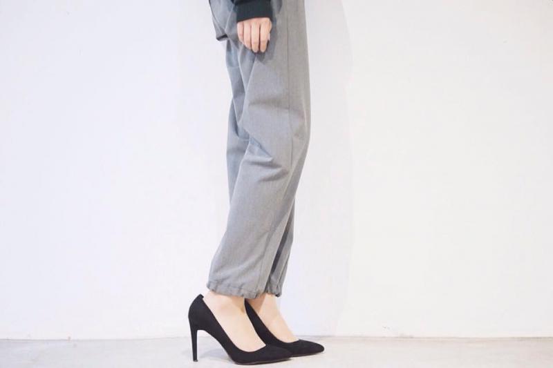 VICTIM/STRETCH RIB PANTS