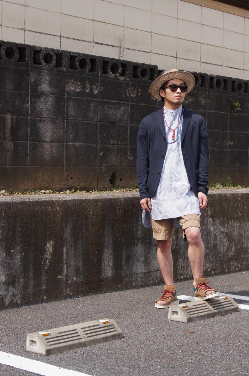 kolor, FOREST CLOUD - "SHORTS" Look!!