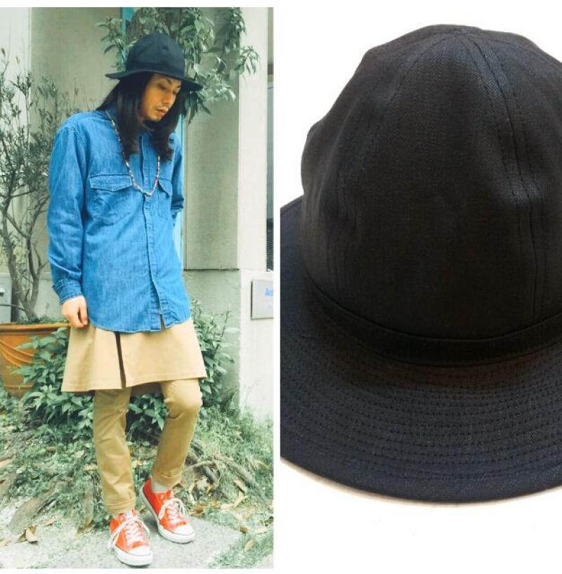 Varde77(Х77) JAGGED LINE INDIGO ARMY HAT 9016SS-IG-HT01!