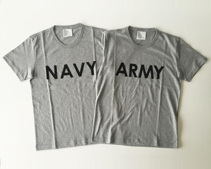 NEXUS?  LOOPWHEELER SPECIAL MIL TEE BY LW "ARMY" / "NAVY" !