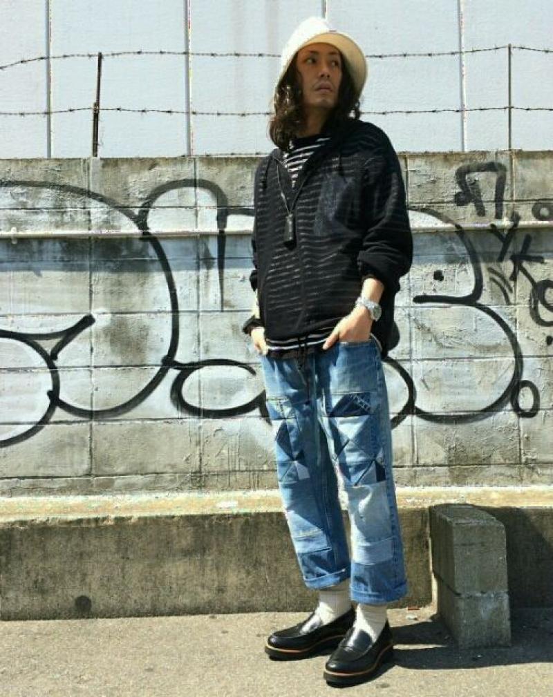 children of the discordance(ɥ󥪥֥ǥ) OLD PATCH DENIM PANTS 16SS-COTDPT-001! ʡפޤ