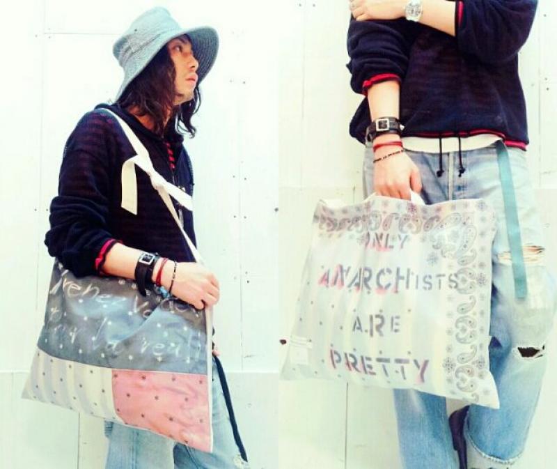 children of the discordance(ɥ󥪥֥ǥ) BANDANA ANARCHY 2WAY TOTE BAG 16SS-COTDACC-002! 