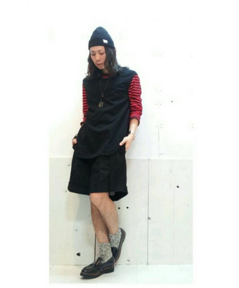 WYATT (磻å) SWEDEN SEED STITCH CLOTH NO SLEEVE WY-9008!