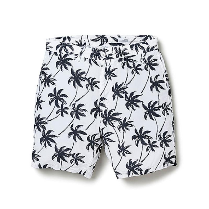 BEDWIN 4/L OG ALOHA SHORT PANTS FD "MACMANUS":WHITE !!