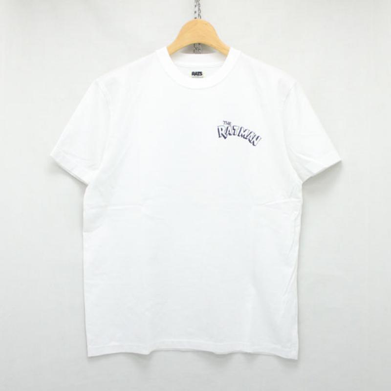 RATS RATMAN FOREVER T-SHIRT:WHITE !!