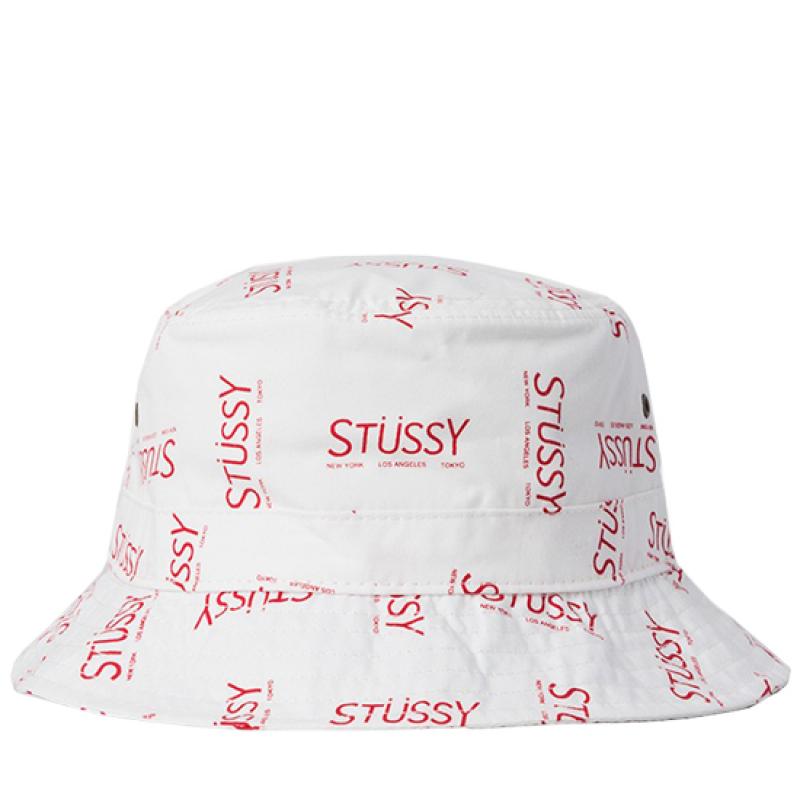 Stussy City Printed Bucket Hat