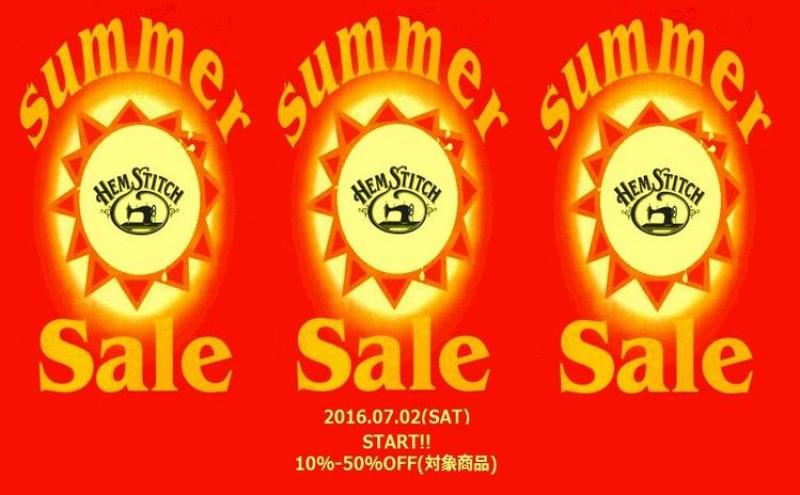 SALE2016 FIRST SUMMER SALE!!