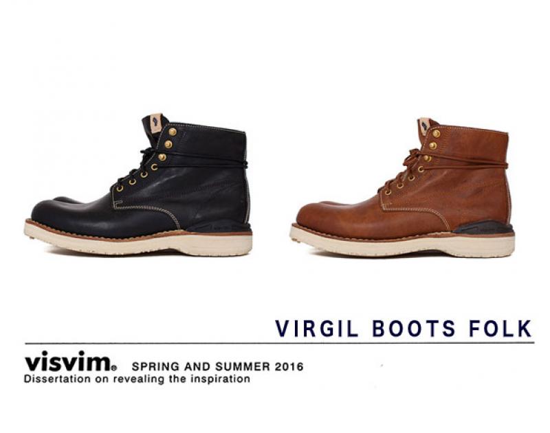 visvim 2016SS SPOT ITEM "VIRGIL BOOTS FOLK" 