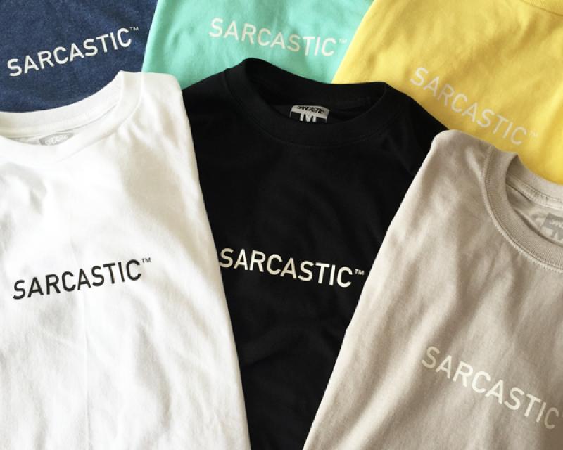 SARCASTIC TM LOGO TEE & CAP !