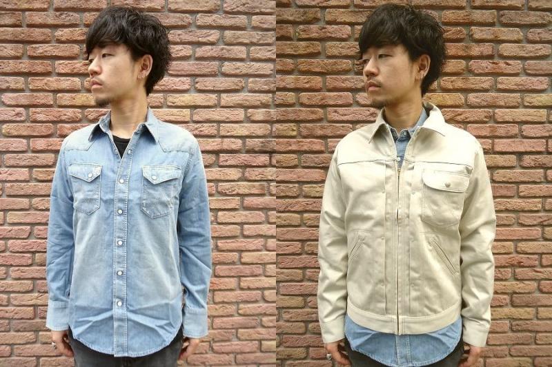 ١WRANGLER(󥰥顼)  WACKOMARIA"27MW WESTERN SHIRT"33MJZ TRUCKER "