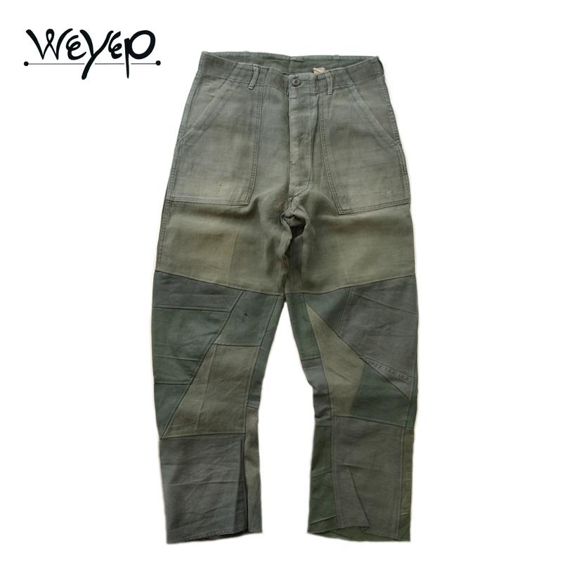 WEYEP Patchwork Baker Pants