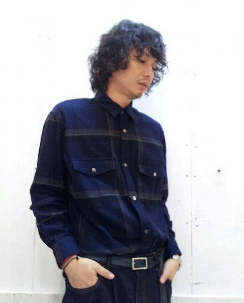 KIIT() BIG CHECK FLANNEL L/S LOOSER SHIRT KIB-B90B-002٤Ǥ!