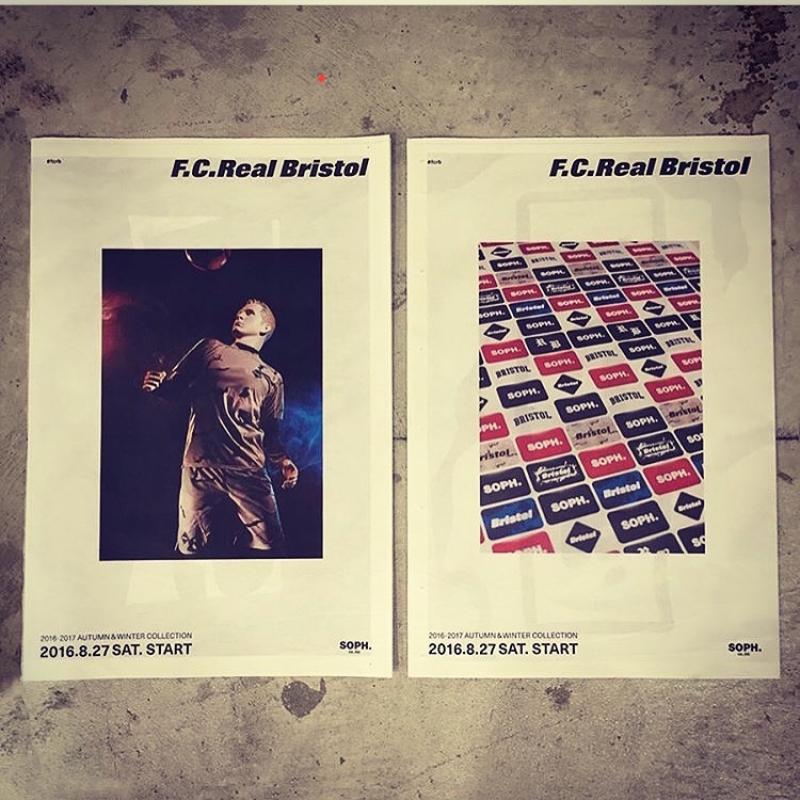 F.C. Real Bristol 16 A/W COLLECTION 8.27(Sat.) KICK OFF!!