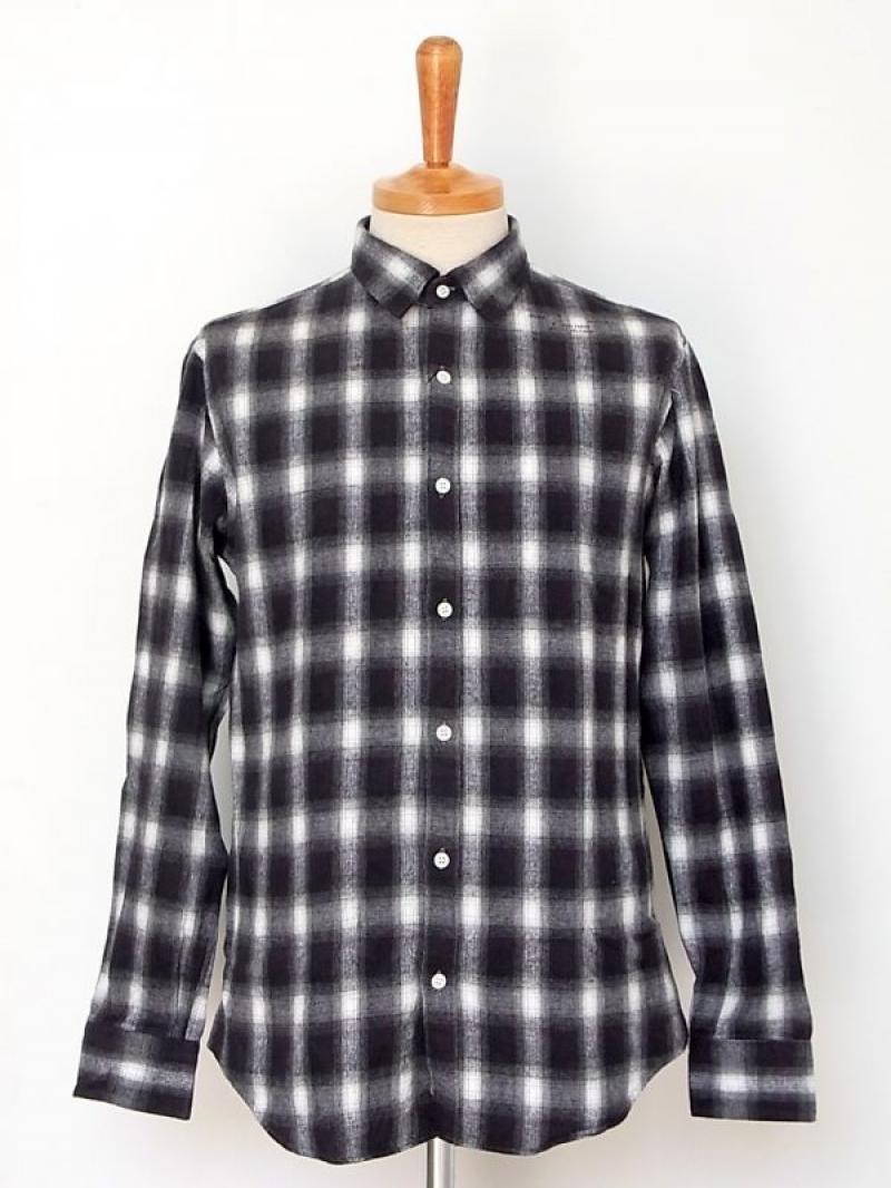 N.HOOLYWOOD / CHECK STAMP SHIRT