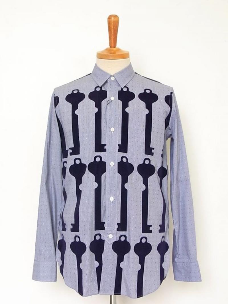 JUNYA WATANABE COMME DES GARCONS MAN / FLOCK PRINT SHIRT