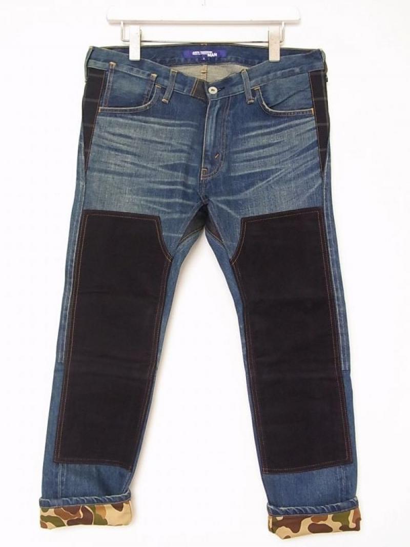 JUNYA WATANABE COMME DES GARCONS MAN / WASH DENIM PANTS