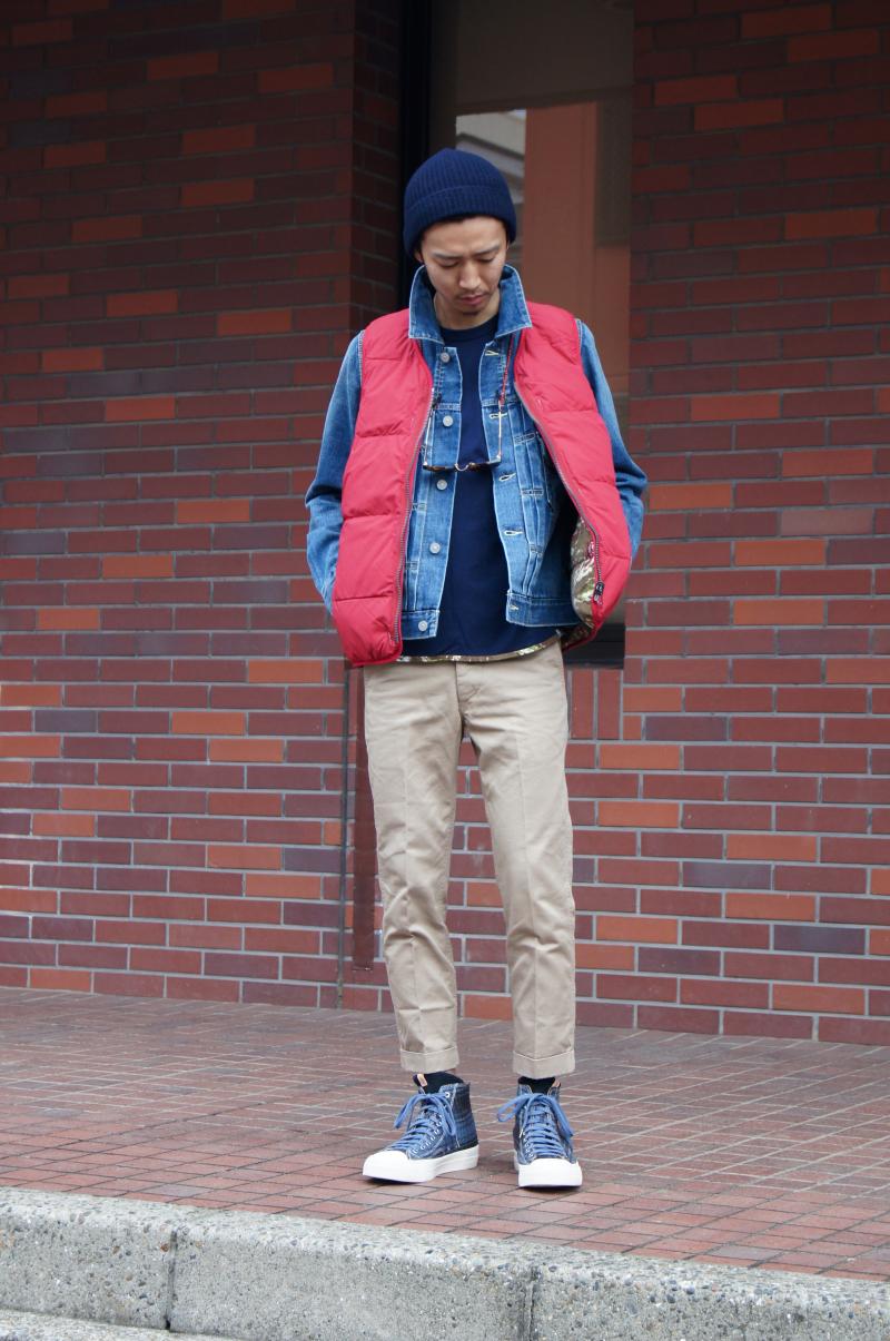 visvim - KUBA DOWN VEST REVERSIBLE.