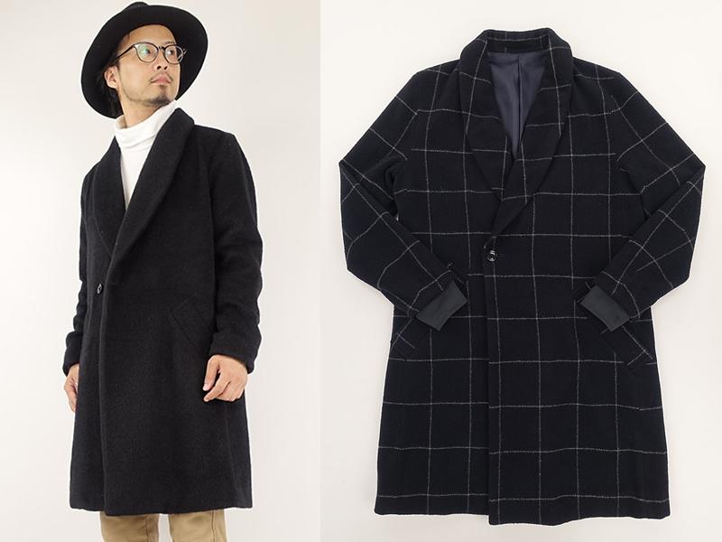 SANDINISTAShawl Collar Shaggy Coat / 硼륫顼㥮(45,360)