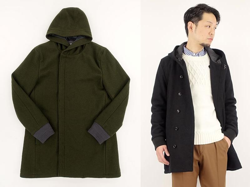CURLY カーリー FROSTED HOOD COAT ウール フードコート